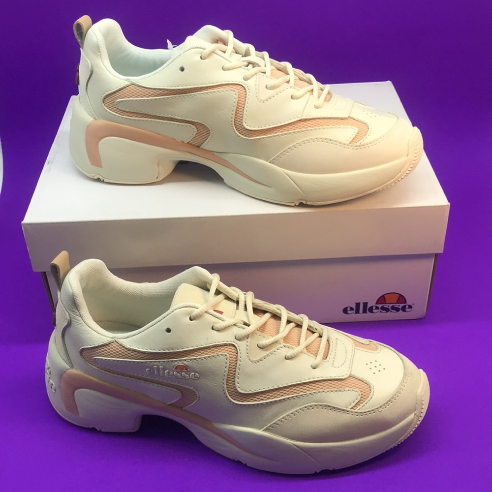 Ellesse Womenś Indus Leather Sneakers Size 8